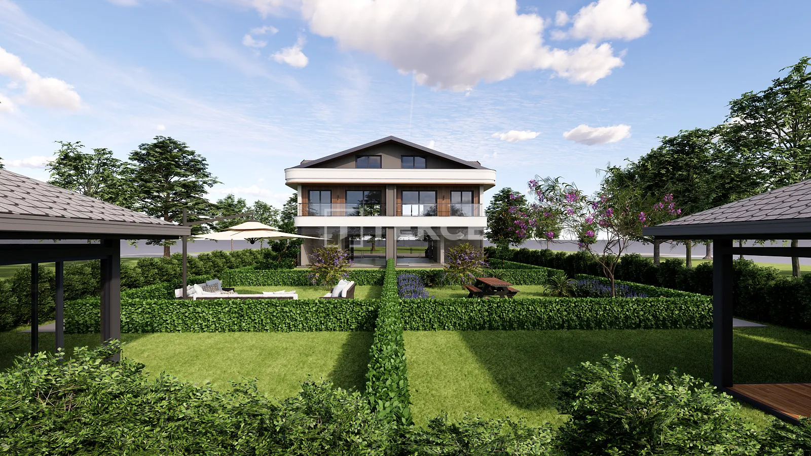 Apartamentos Cerca del Mar en un Complejo Boutique en Fethiye Babataşı