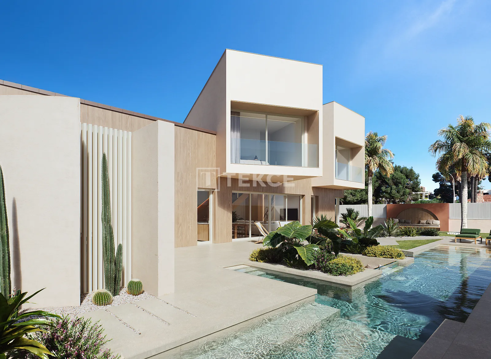 Villas independientes con piscina privada en Campoamor, Orihuela