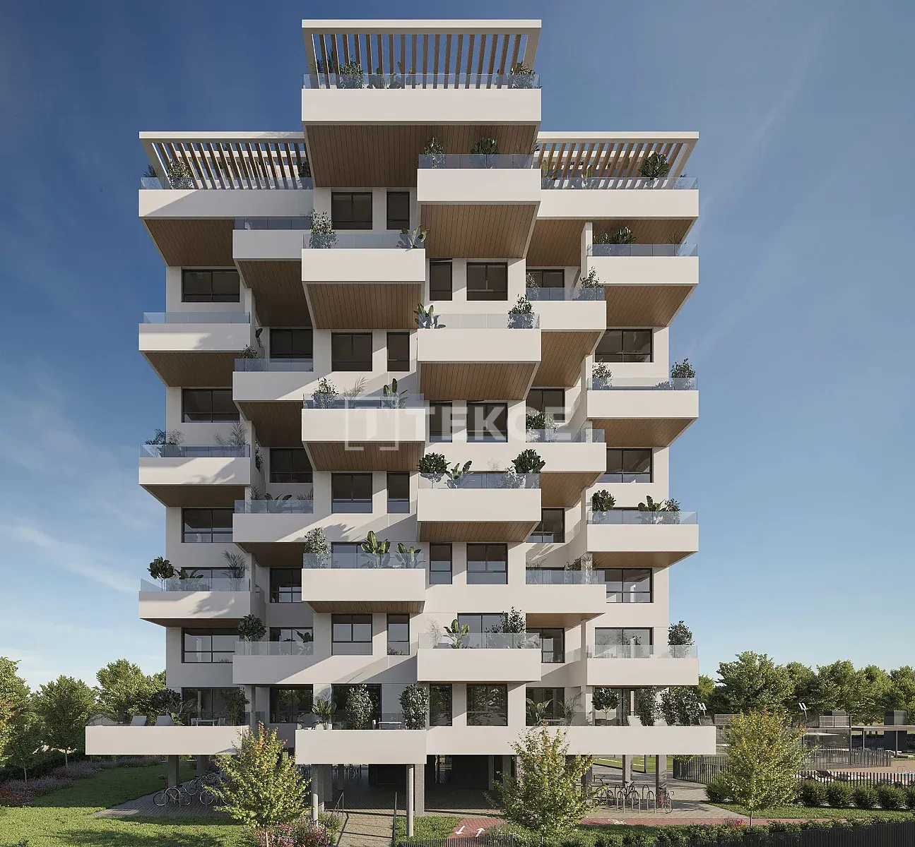 Plaja Yakın Calpe Alicante'de Deniz Manzaralı Daireler