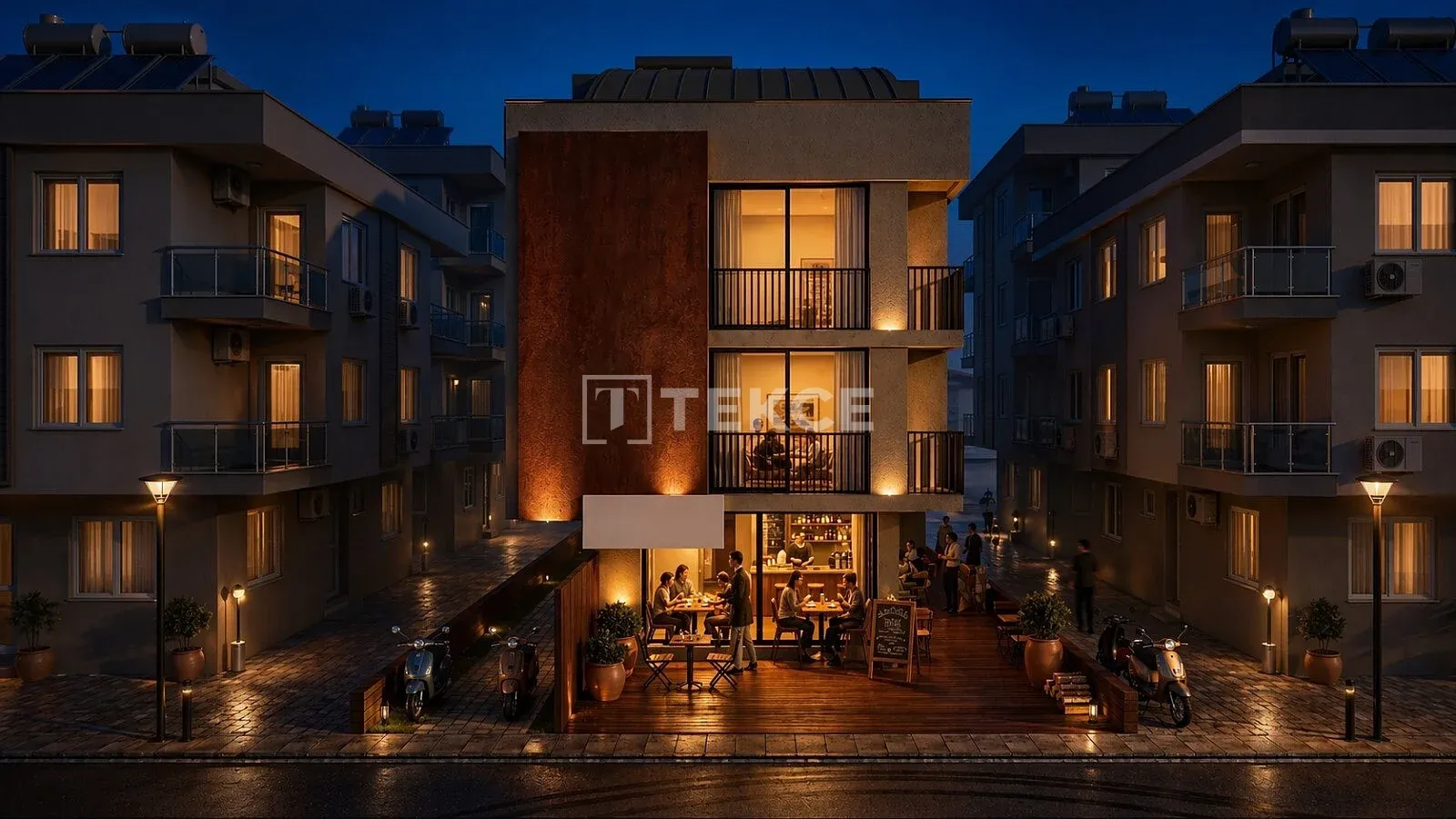 Apartamentos a 100 m del Mar en Lara Şirinyalı, Antalya