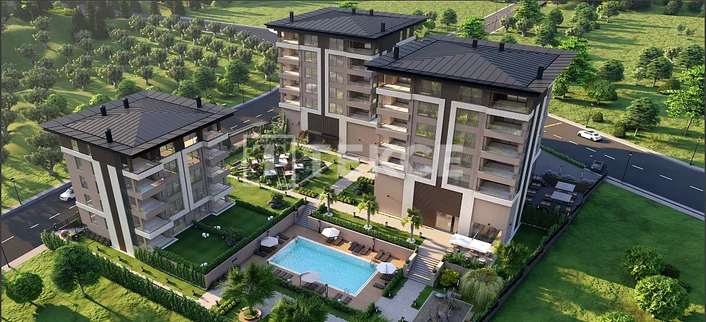Bursa'da Akıllı Ev Teknolojisine Sahip Site İçinde Daireler