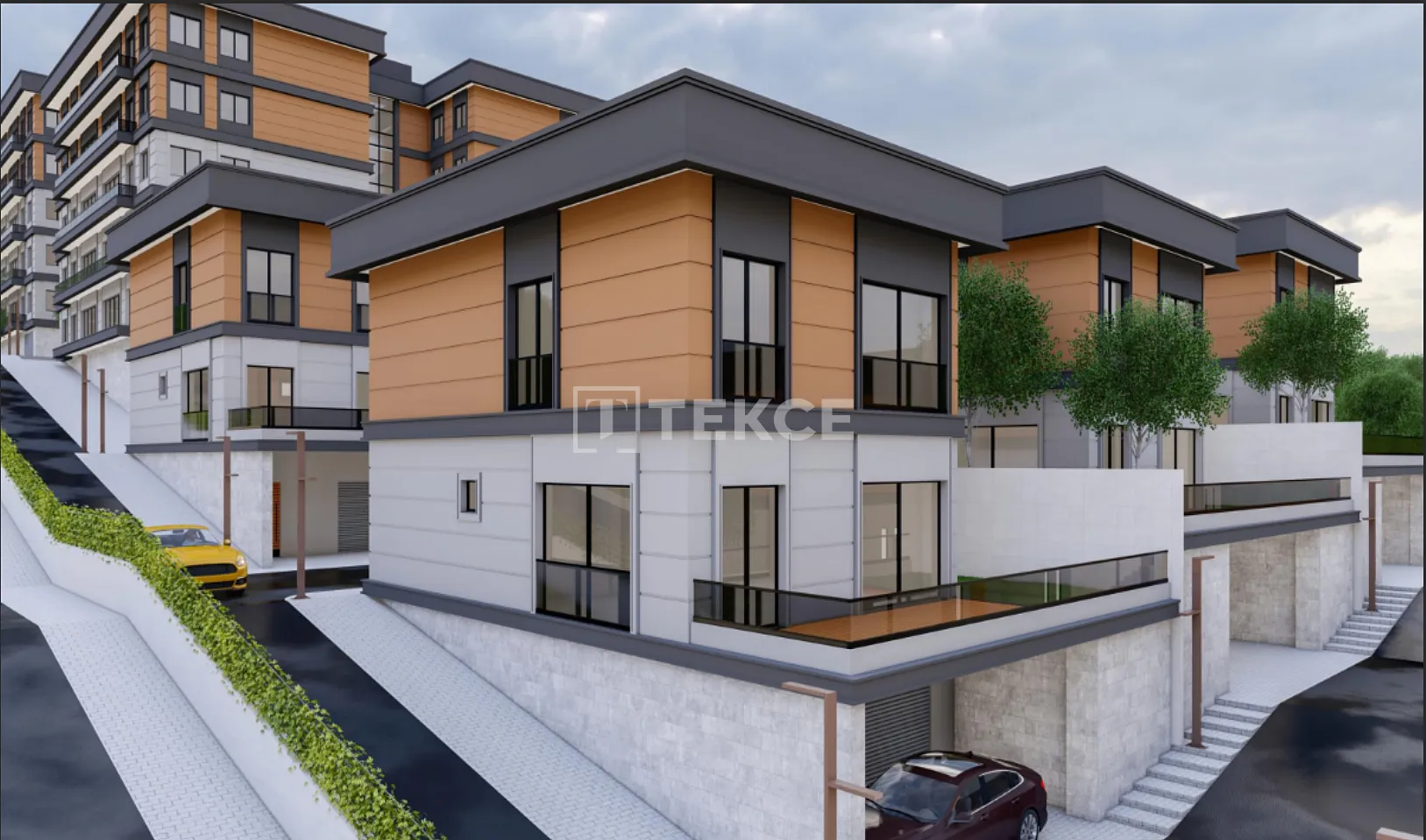 Villas Spacieuses au Sein d'un Projet à Başakşehir, Istanbul