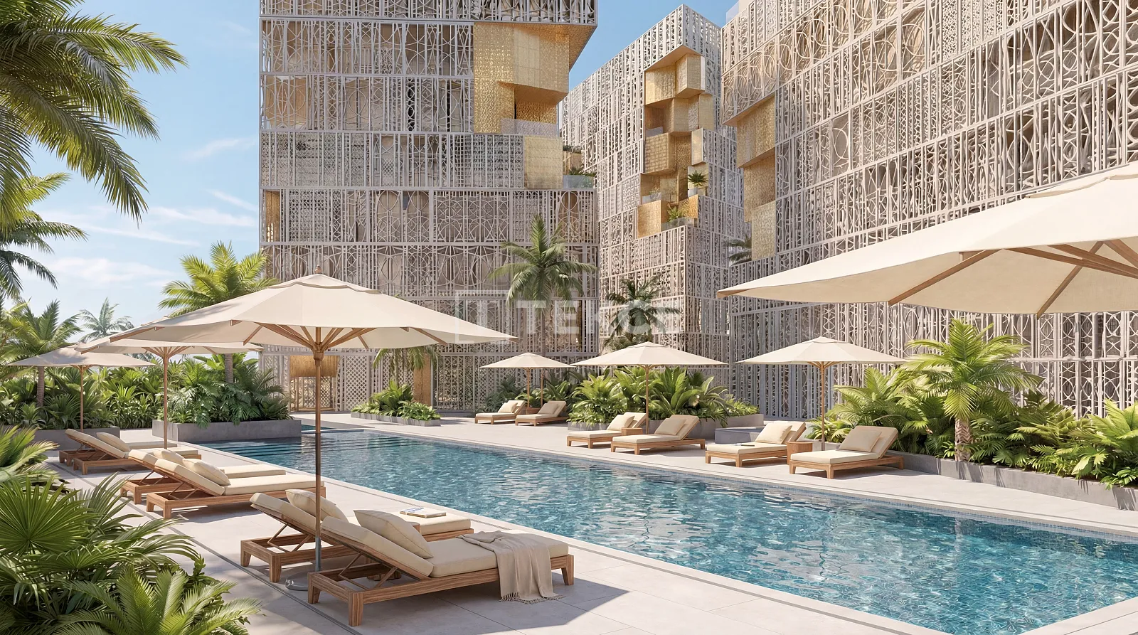 Appartements Entièrement Meublés au Design Moderne Près du Métro à Dubaï