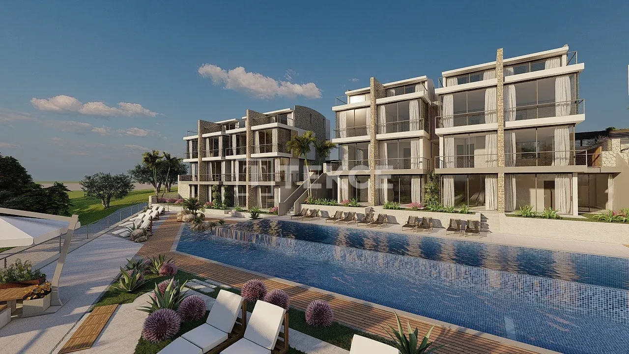 Appartements avec Vue sur Mer dans un Complexe à Kalkan Turquie