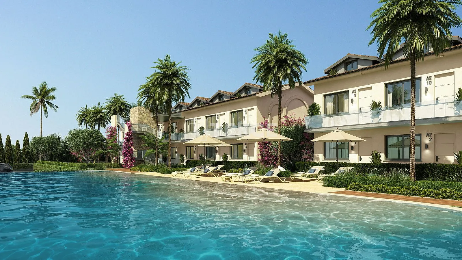 Appartements Duplex avec Vue sur Mer et Nature à Gazimağusa, Chypre du Nord