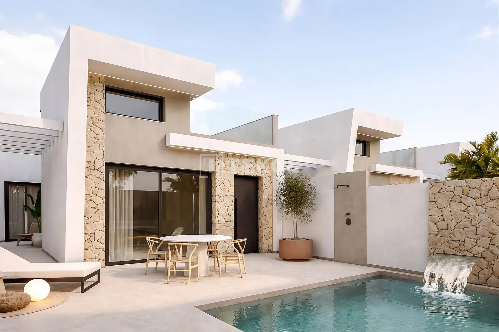 Villas Contemporaines avec Piscine Privée à Los Alcázares Murcia