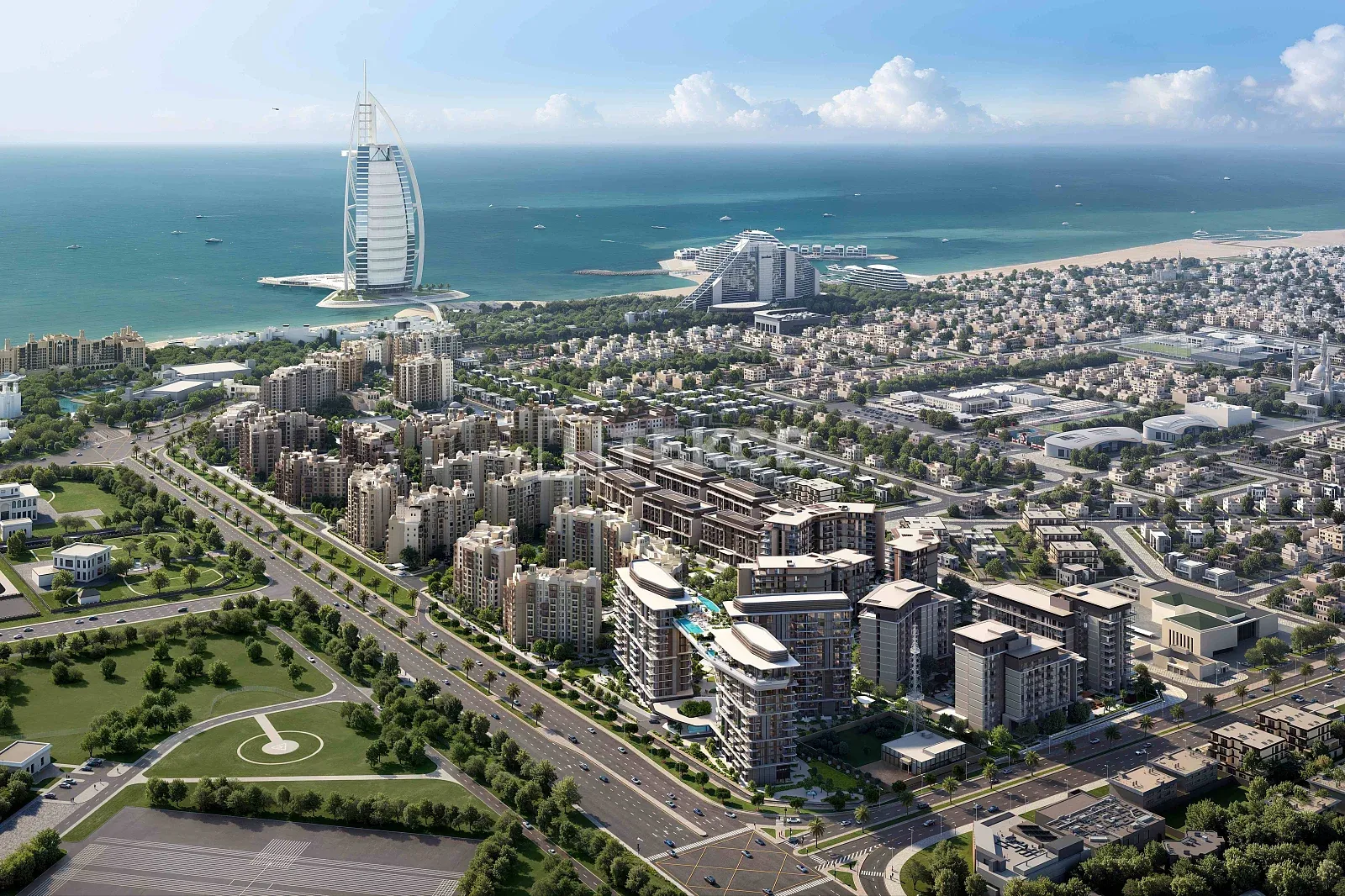 Apartamentos Elegantes en Venta en un Proyecto de Lujo con Piscina en Dubai