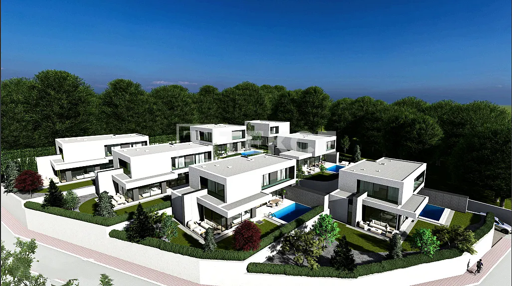 Duplex-Villen zum Verkauf mit Pools in Nilüfer Bursa