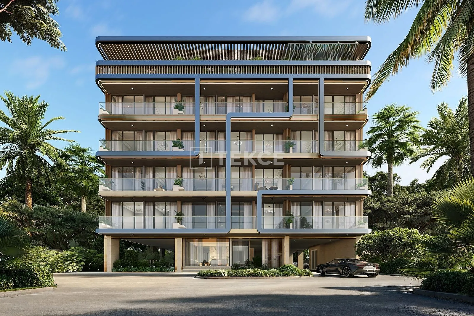 Dubai Meydan'da Sonsuzluk Havuzlu Casamia Markalı Daireler