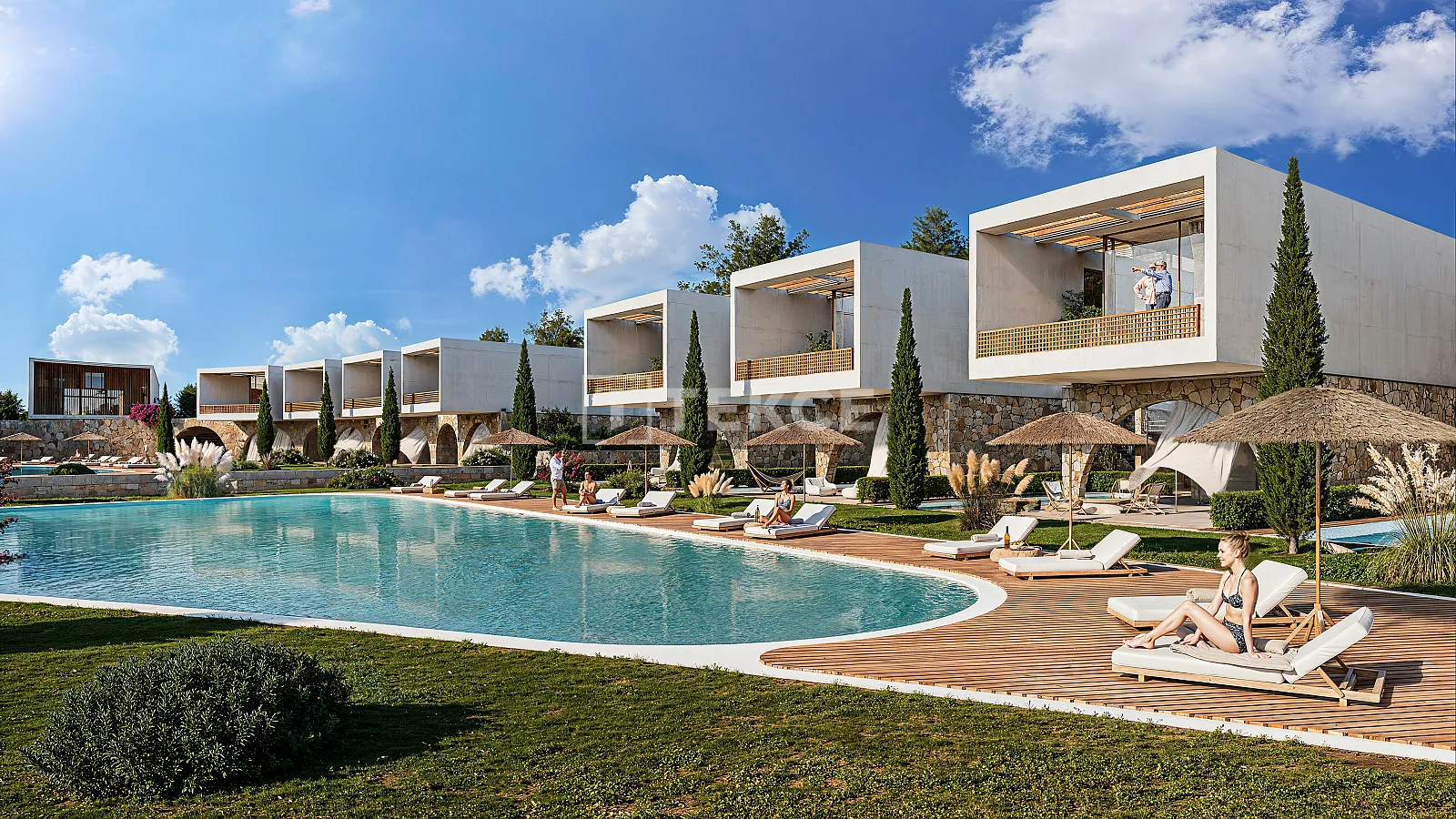 Villas Individuelles en Bord de Mer à Gazimağusa, Chypre du Nord