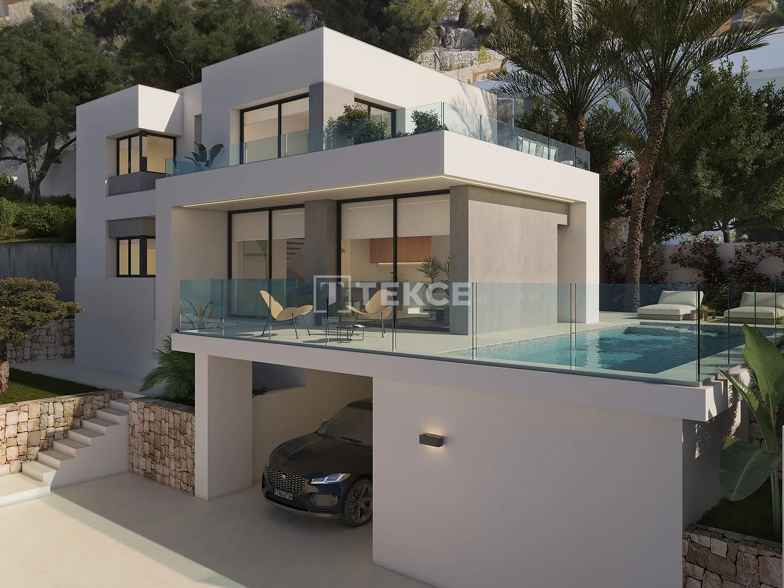 Villa Moderna con Vista Mare a Cumbre del Sol Alicante