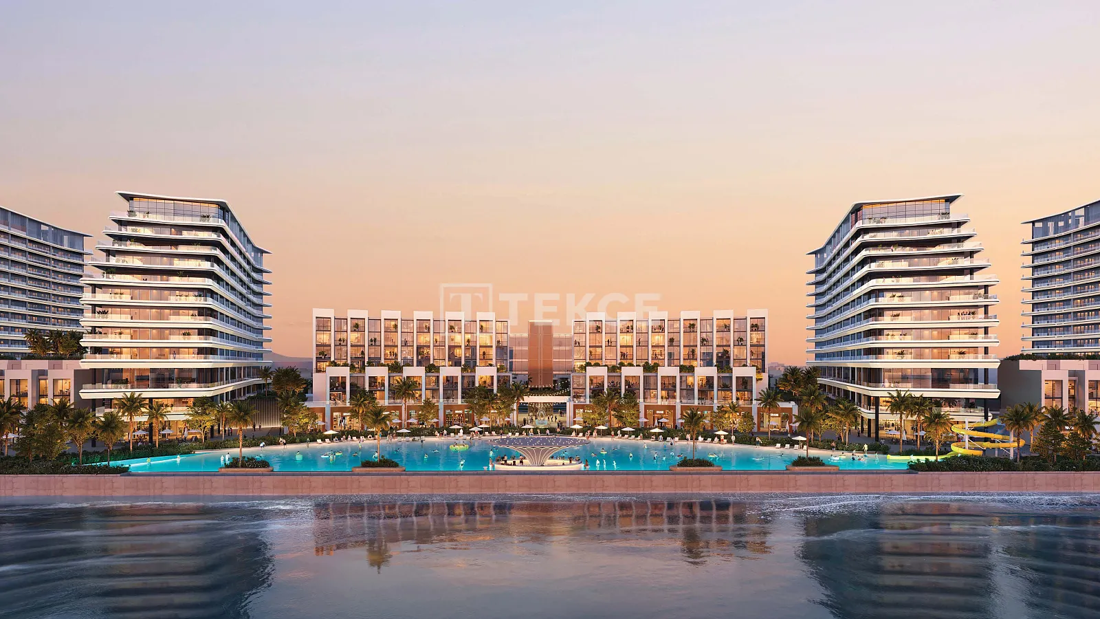 Appartements en Bord de Mer avec Vue sur Canal à Abu Dhabi