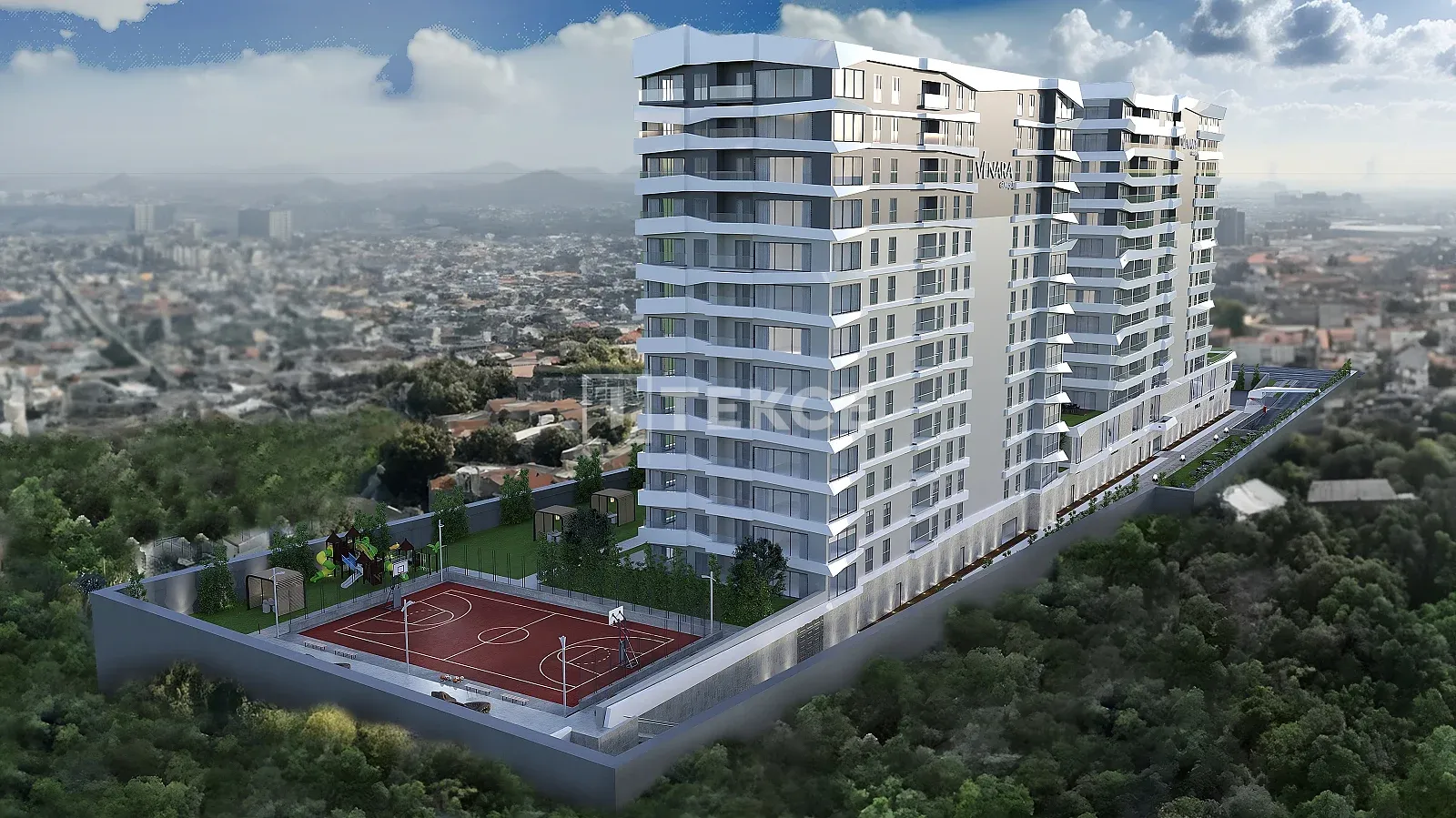 Apartamentos Cerca de Líneas de Transporte en Bağcılar, Estambul