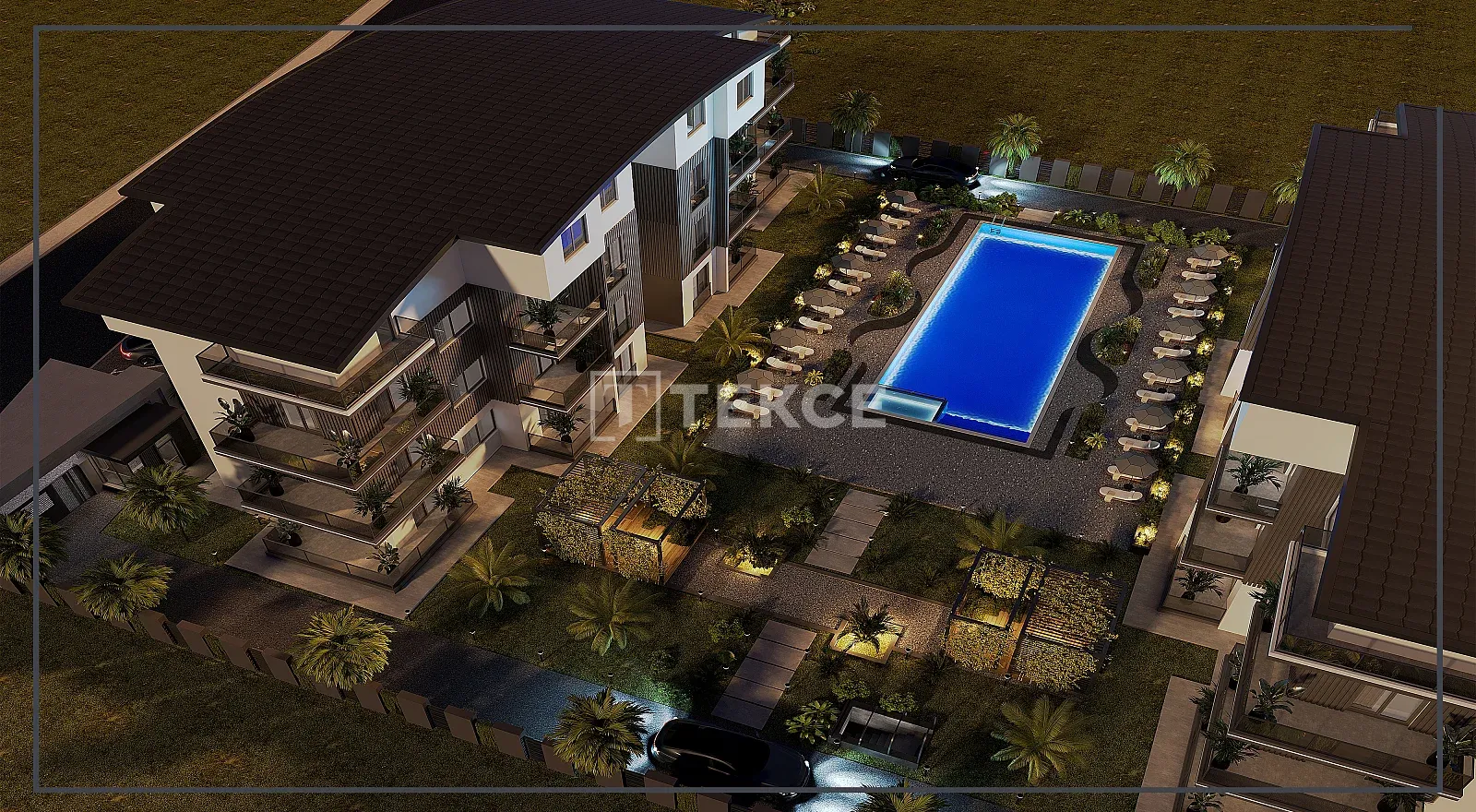 Appartements dans un Emplacement Avantageux à Belek Antalya