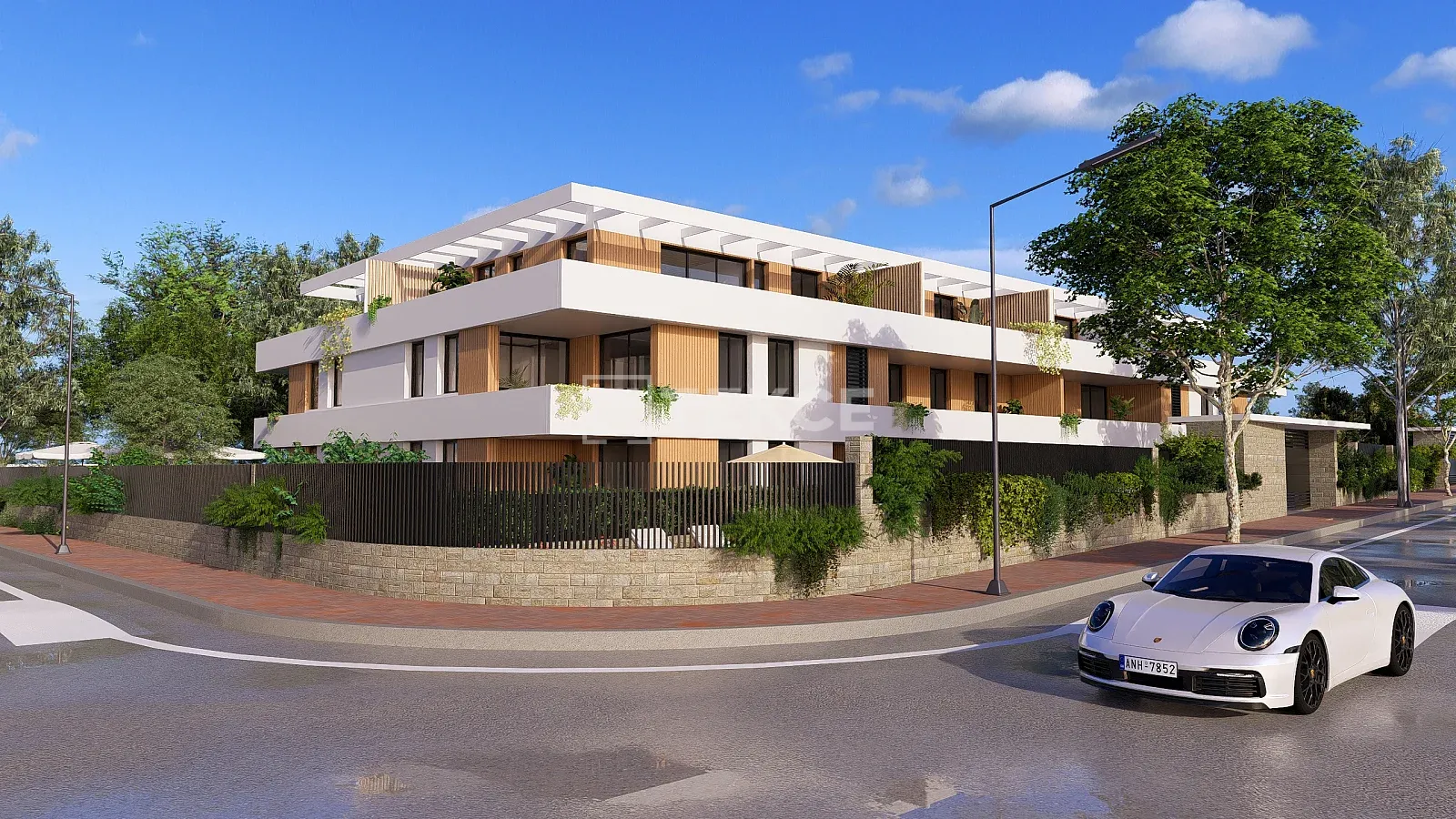 Jávea İspanya'da Açık Alanları Olan Şık Apartmanlar