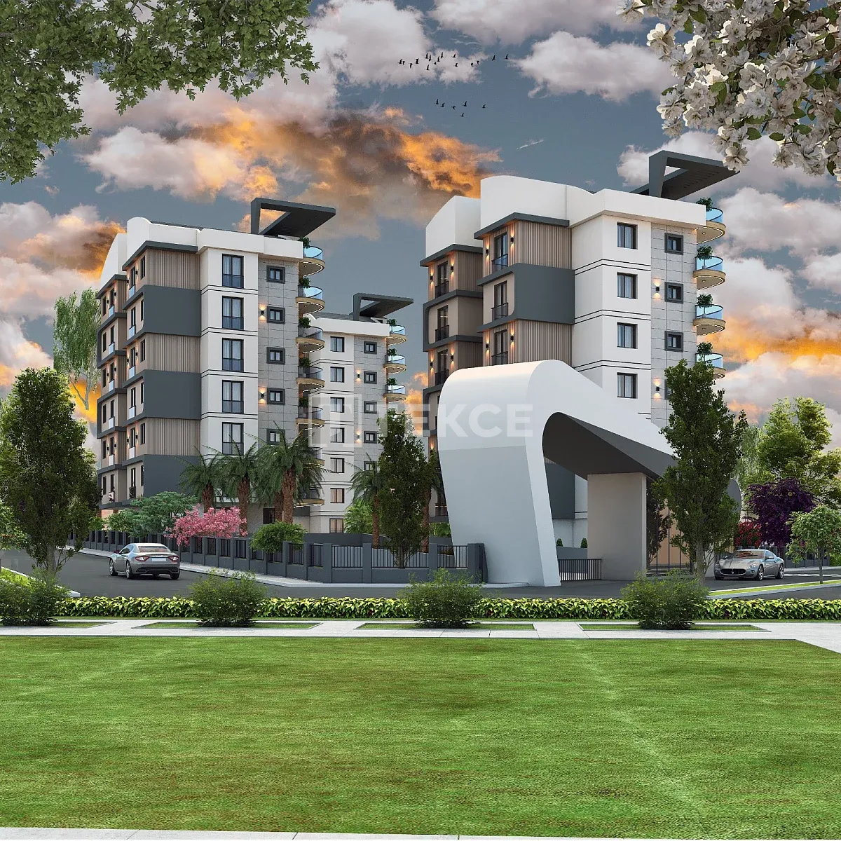 Appartements avec Équipements Collectifs à Serik Antalya