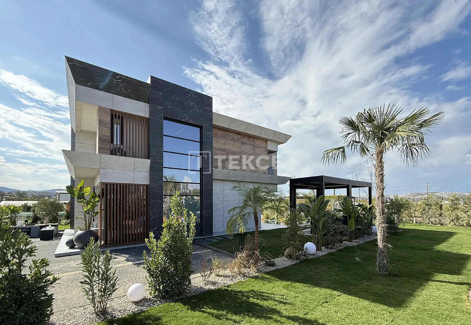 Villas avec Vue sur Mer à 4 Chambres à Milas Turquie