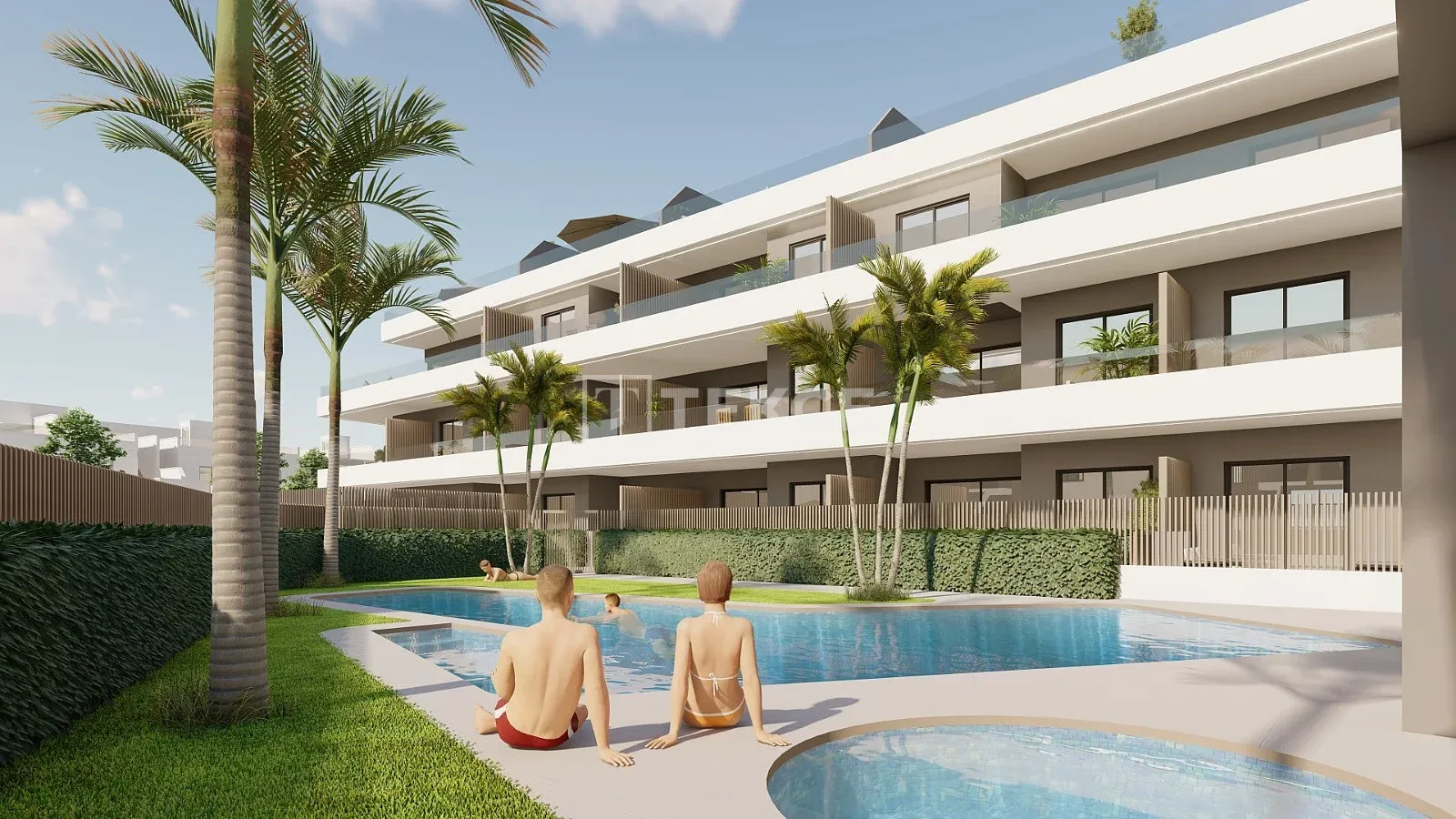 Apartments mit Gemeinschaftspool in Pilar de la Horadada