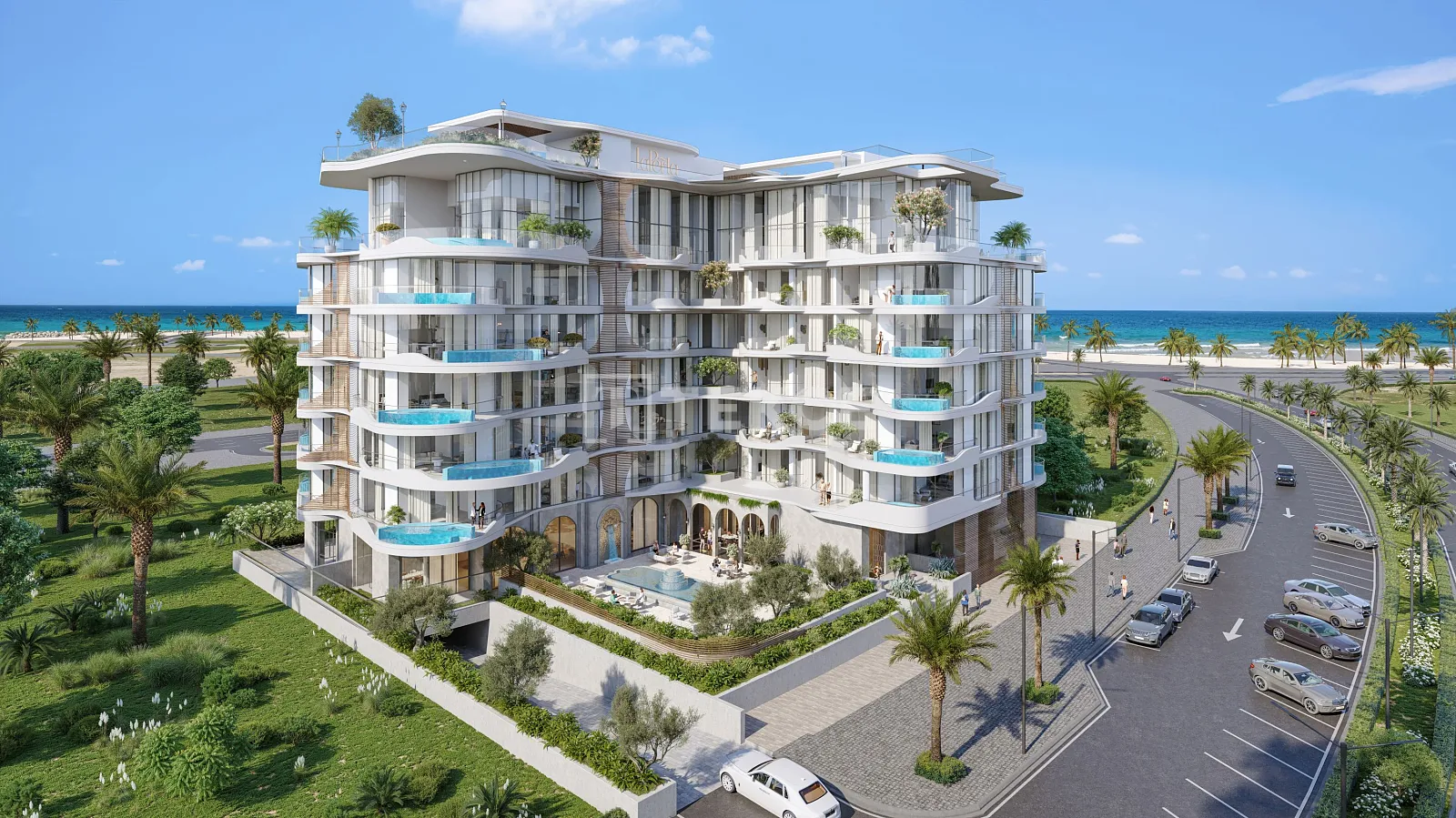 Luxus-Apartments am Strand auf Al Marjan Island