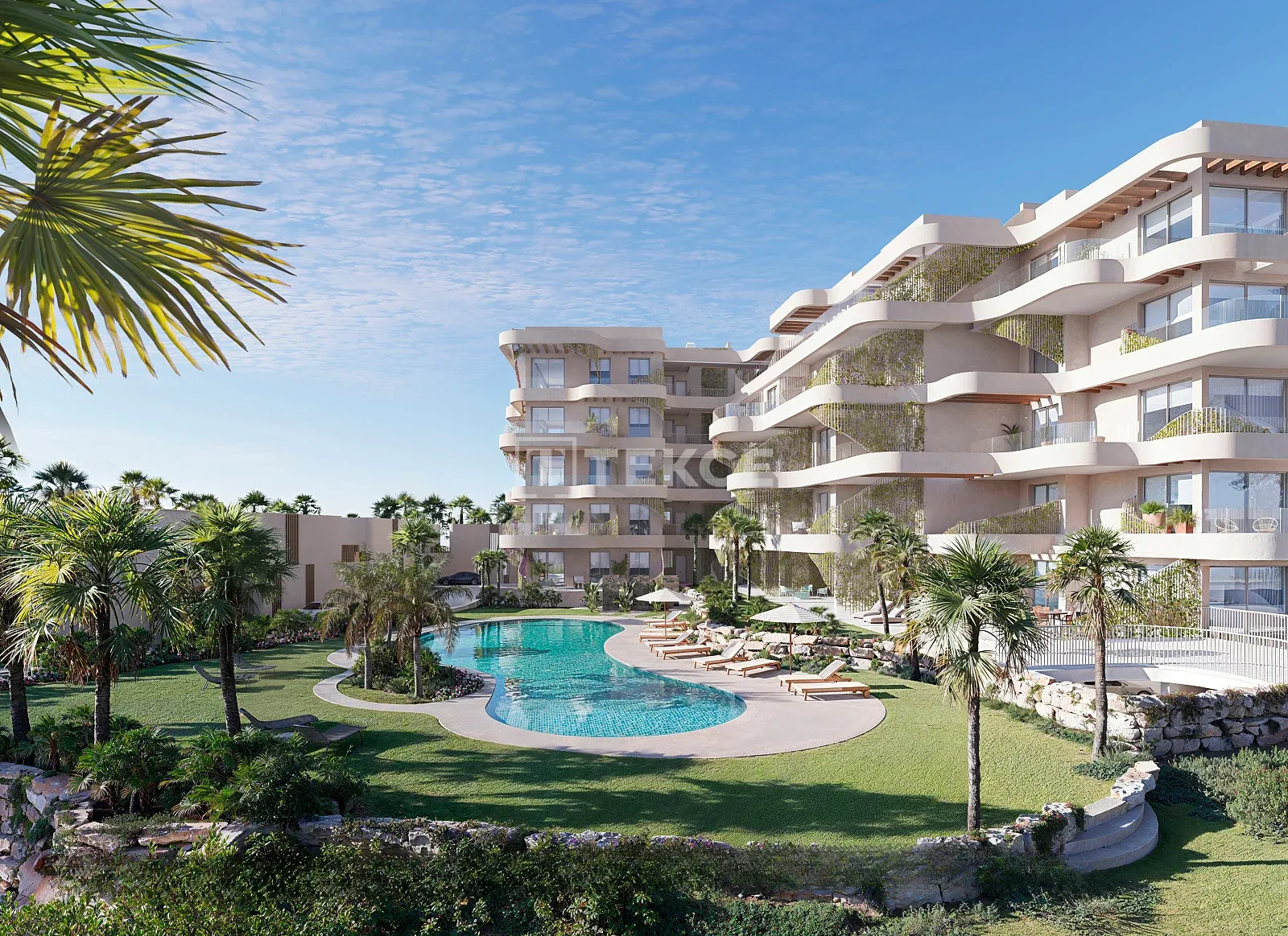 Apartamentos Modernos com Vista para Golfe e Terraço em Múrcia