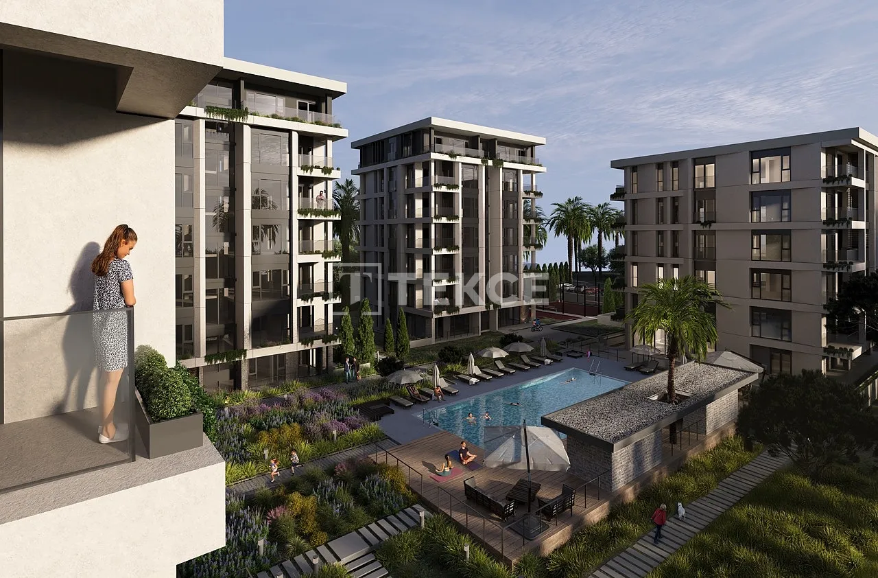New Apartments in a Branded Project in Mersin