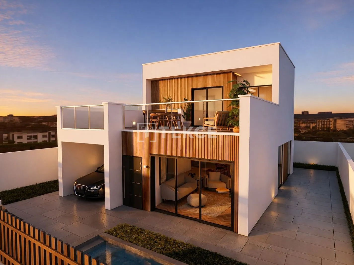 Villa avec Piscine à Distance de Marche des Plages à Los Alcázares