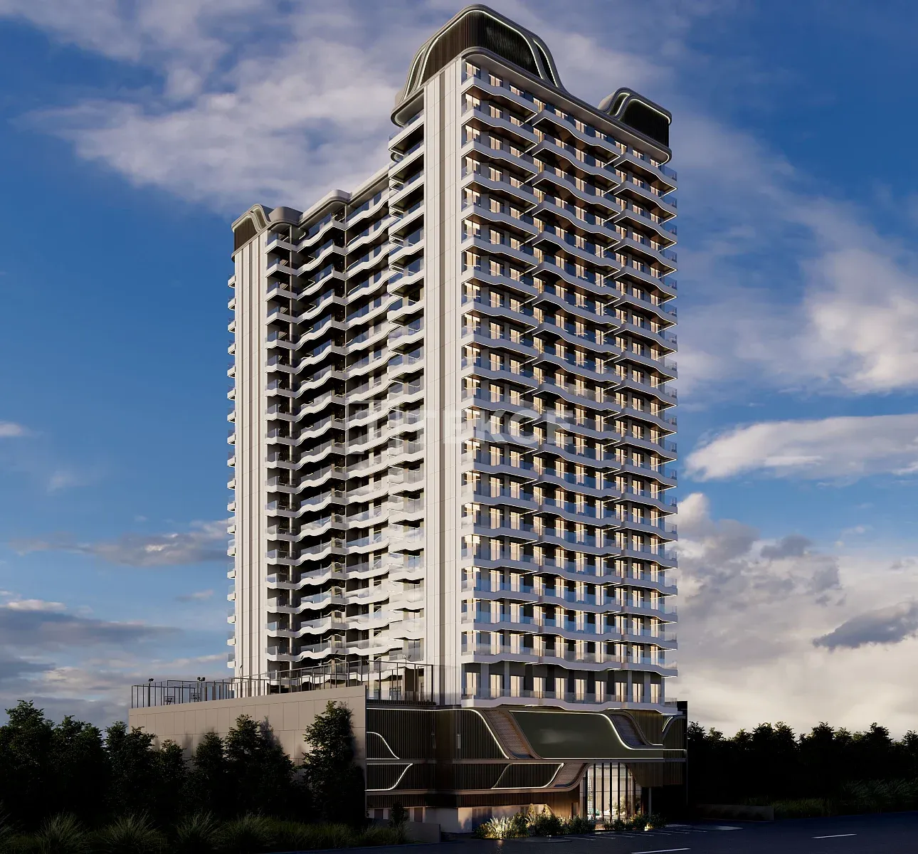 Appartements avec système de refroidissement extérieur à Dubaï