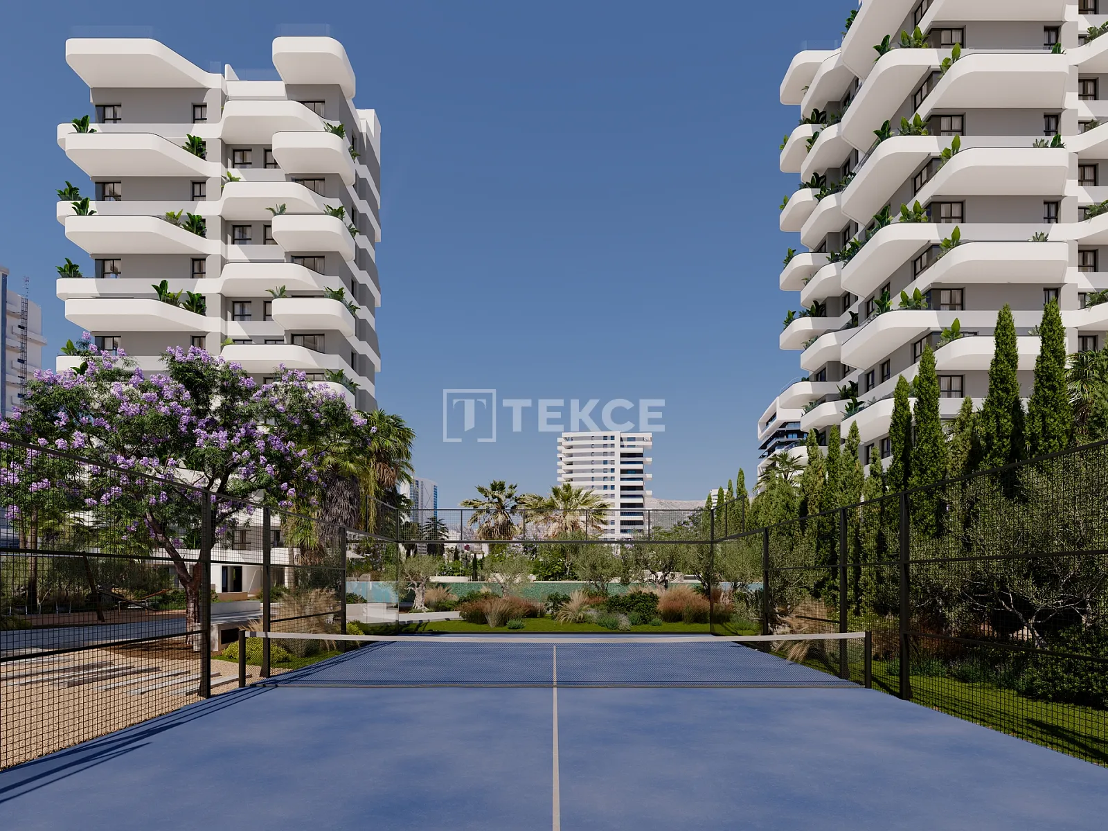 Calpe Alicante'de Satılık Modern Tasarımlı Apartmanlar