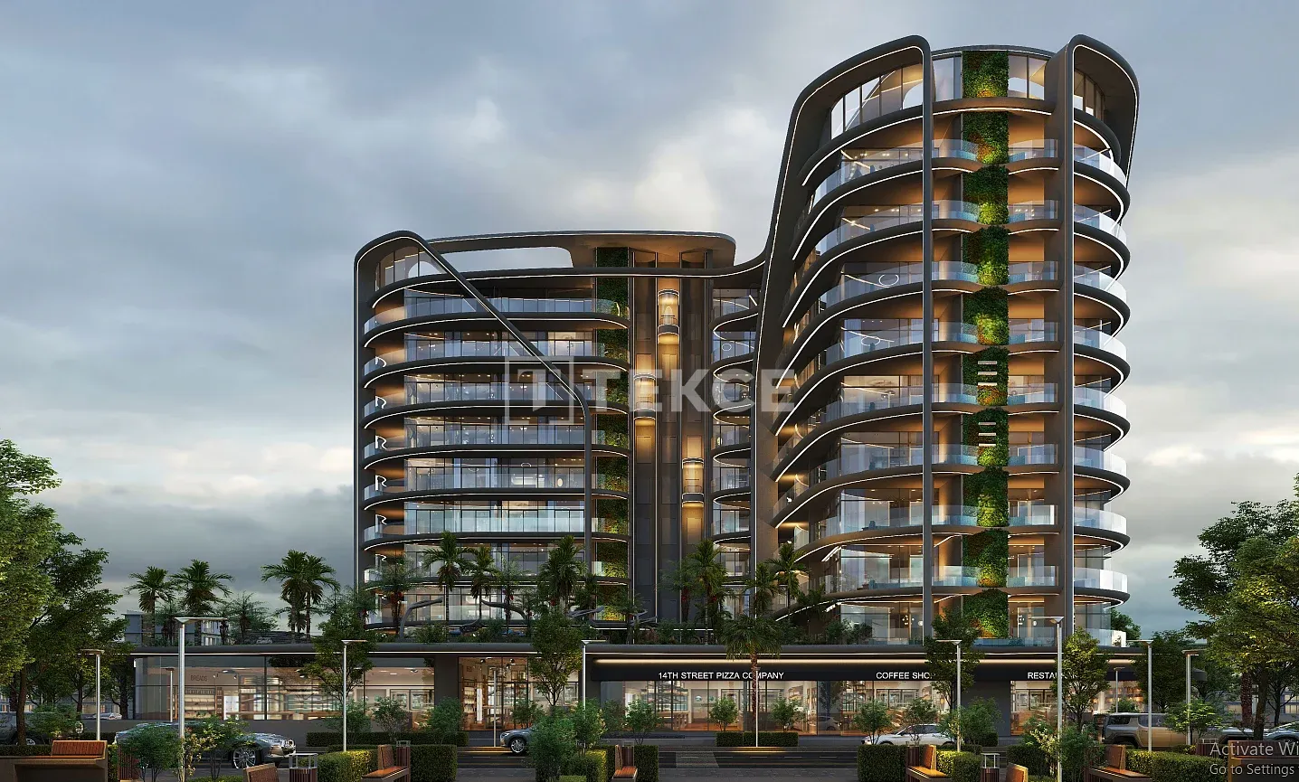 Apartamentos em Comunidade Familiar em Arjan Dubai