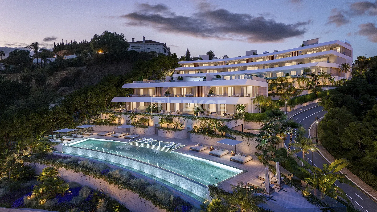 Casas com Vista para o Mar Perto da Marina em Benahavís Málaga