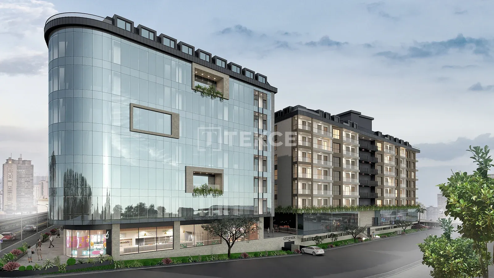 Apartamentos com Vista para a Cidade e Segurança 24/7 em Maltepe Istambul