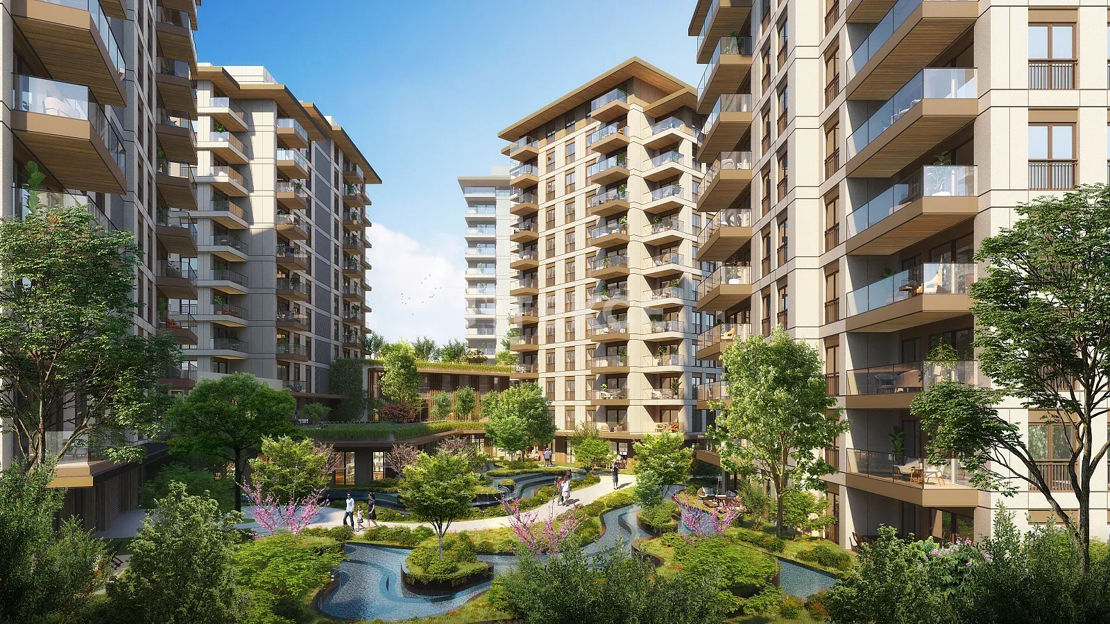 Immobilien in einem Wohnprojekt in İstanbul Şişli