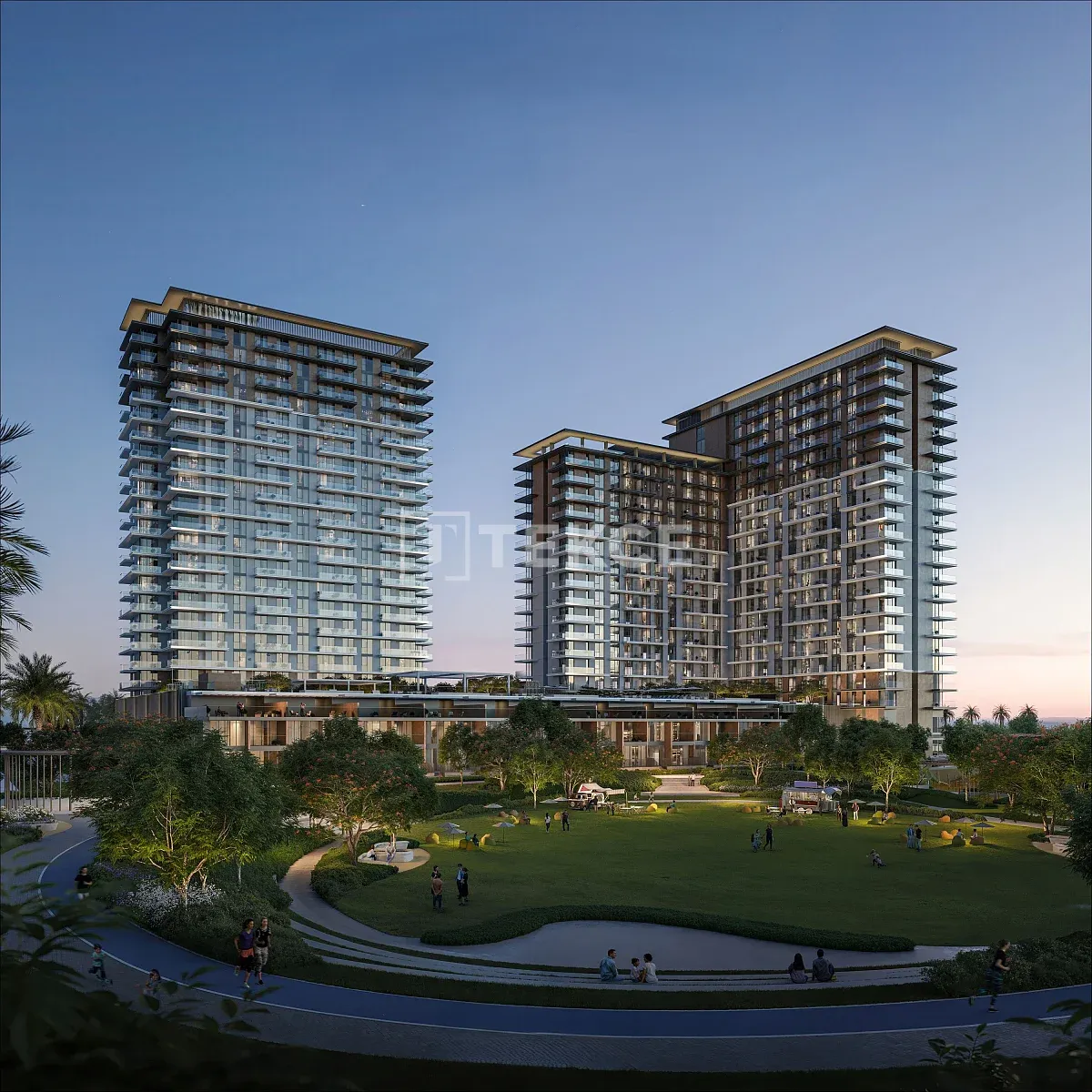 Investitionsgeförderte Markenapartments in Dubai Hills Estate