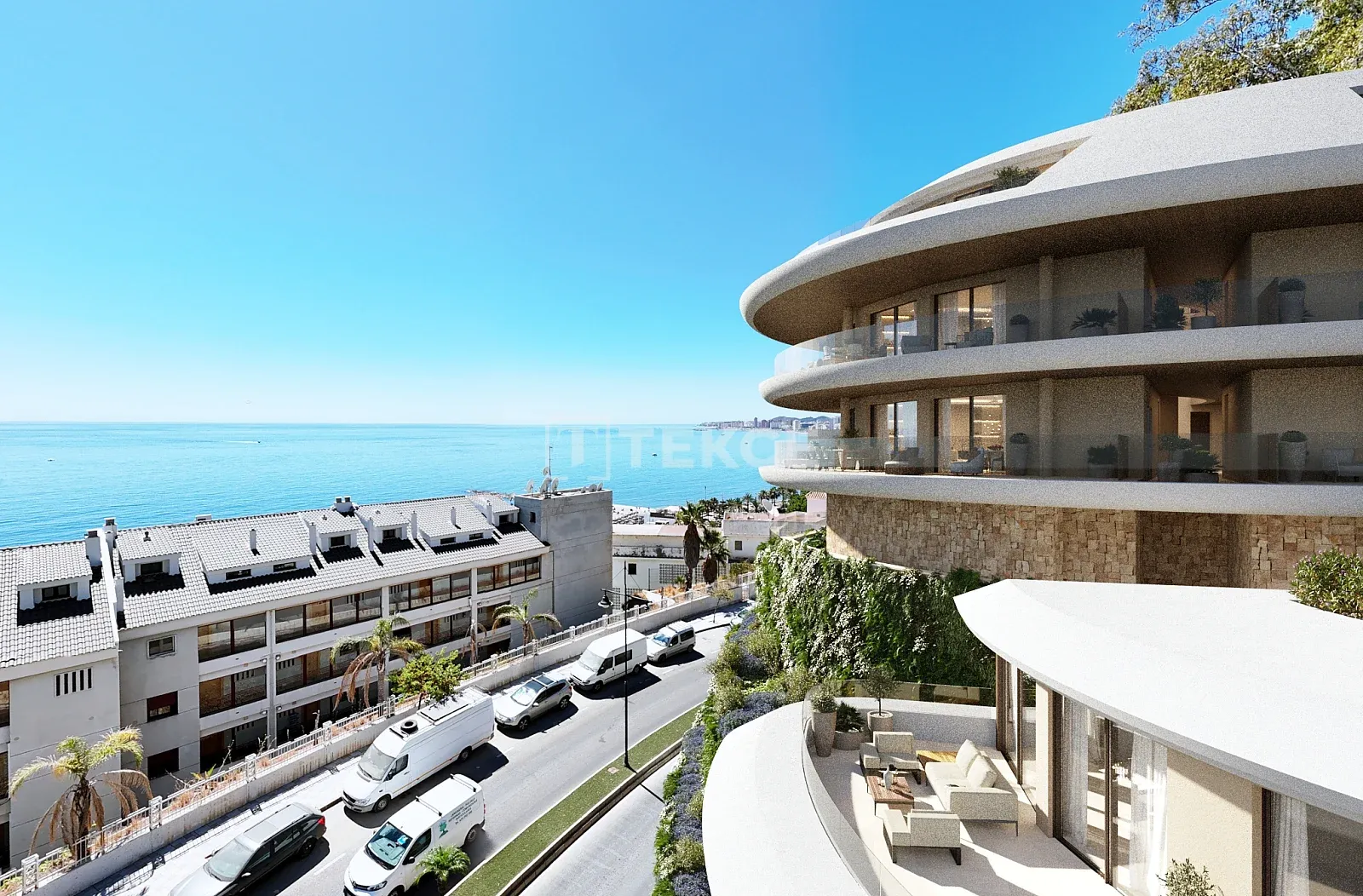 Elegantes Apartamentos en un Proyecto con Piscina Cerca del Mar en Fuengirola