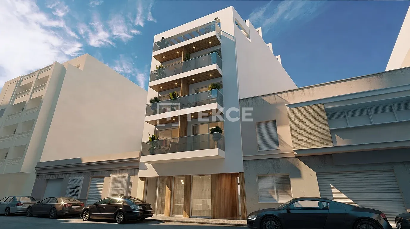 Apartments mit Pool und Dachterrasse in Torrevieja Alicante
