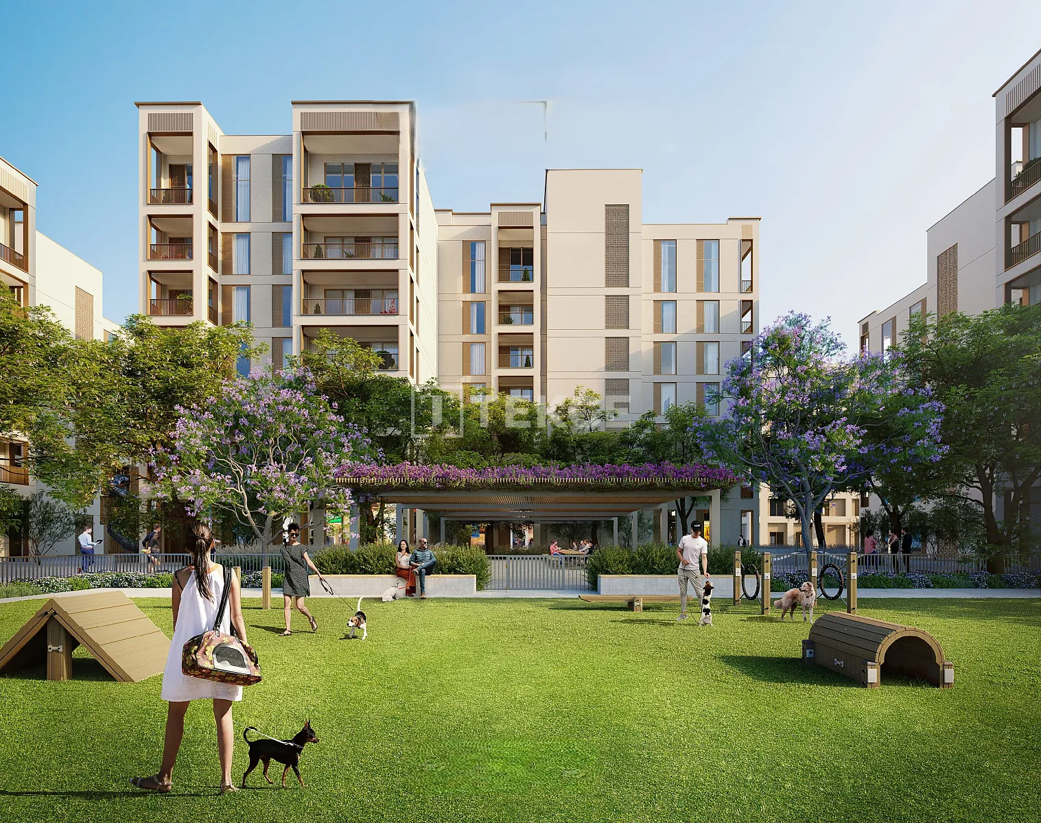 Apartments mit Strandzugang und Infinity-Pool in Dubai Creek
