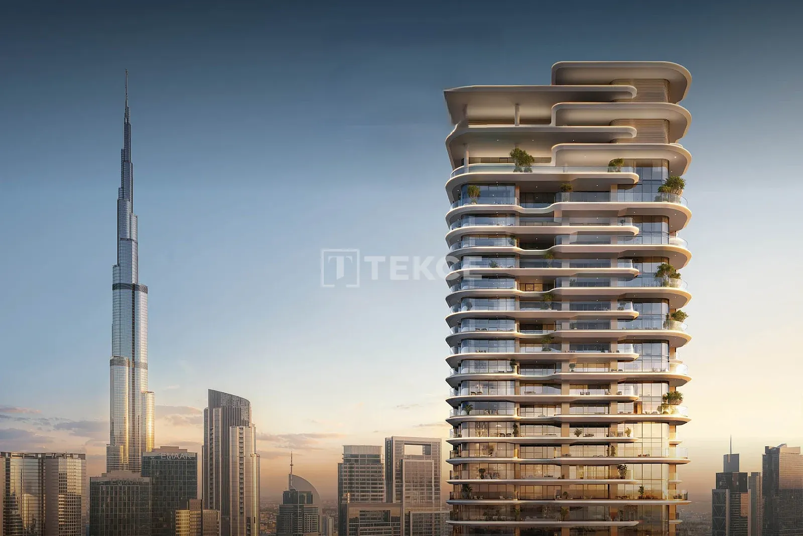 Downtown Dubai'de Muhteşem Bir Konumda Daireler
