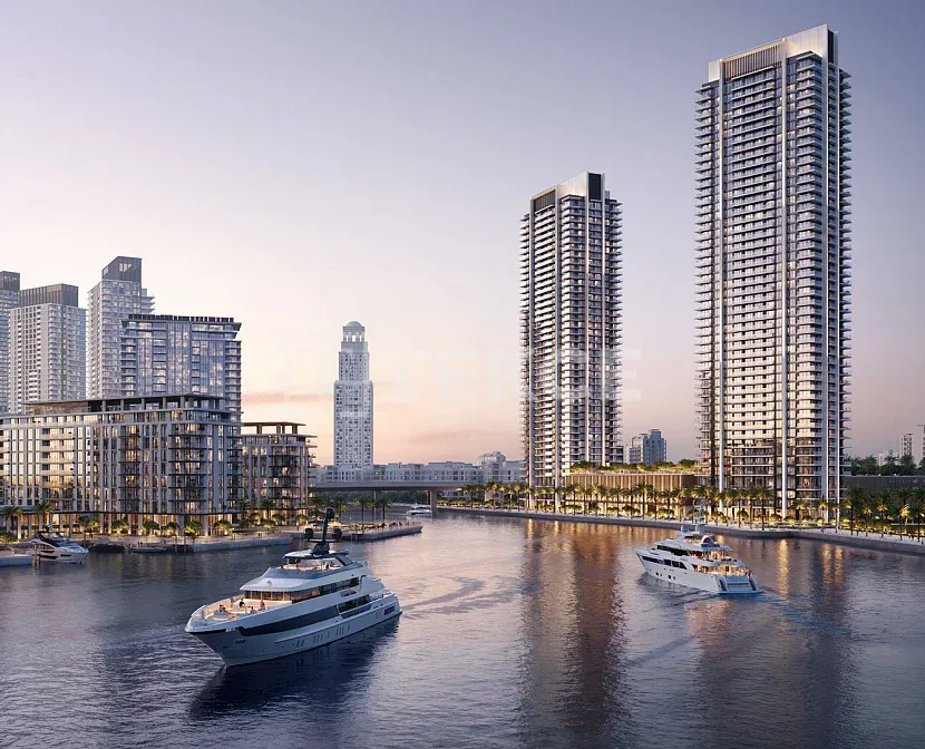 Immobilien am Wasser mit modernen Annehmlichkeiten in Dubai Creek Harbour