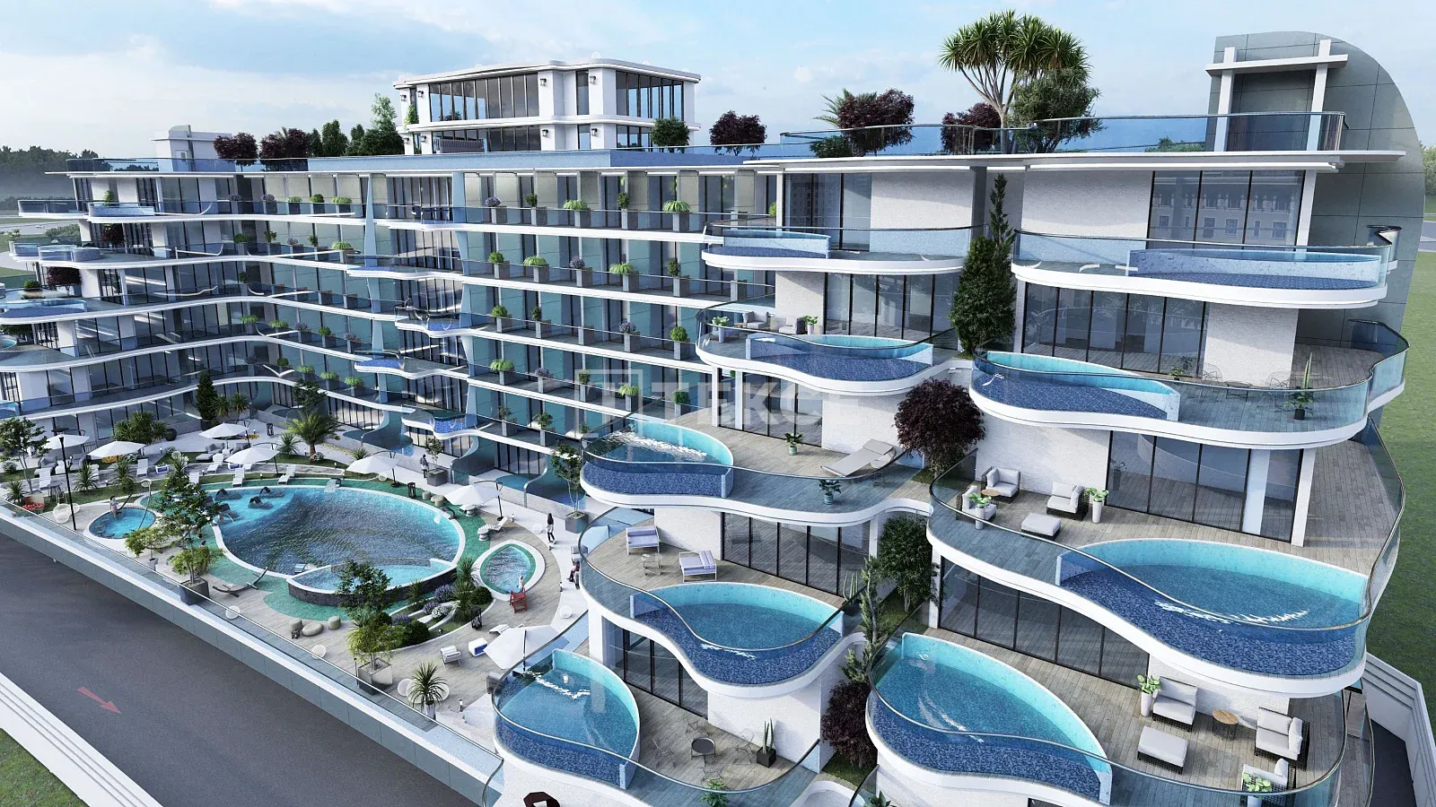 Imóveis com Piscinas Privadas em Dubai Production City