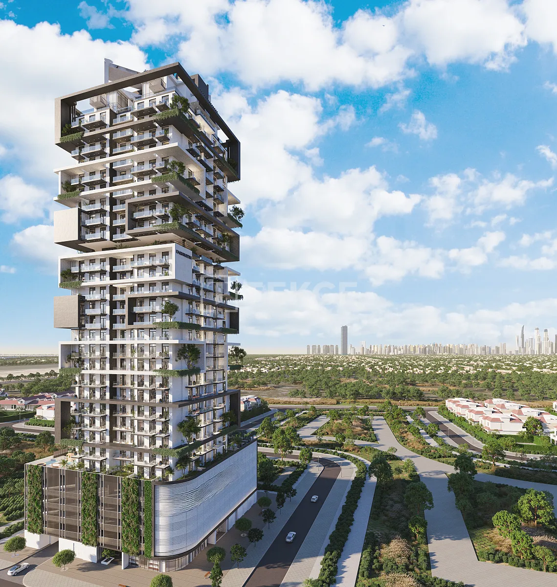 Dubai JVT’de Yapay Zeka Destekli Teknolojiye Sahip Bir Projedeki Gayrimenkuller
