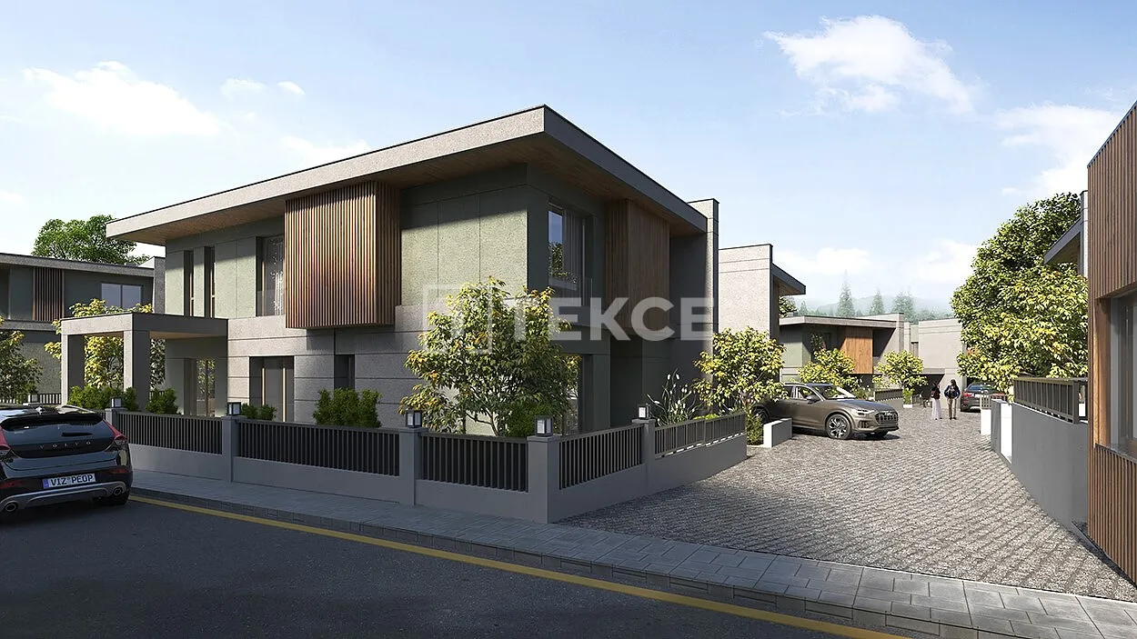 Casas Elegantes en un Complejo en Bursa Nilüfer Özlüce