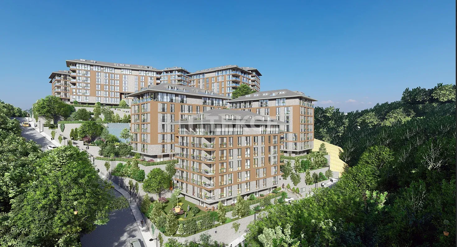 Üsküdar İstanbul'da Satılık Şehir Manzaralı Daireler