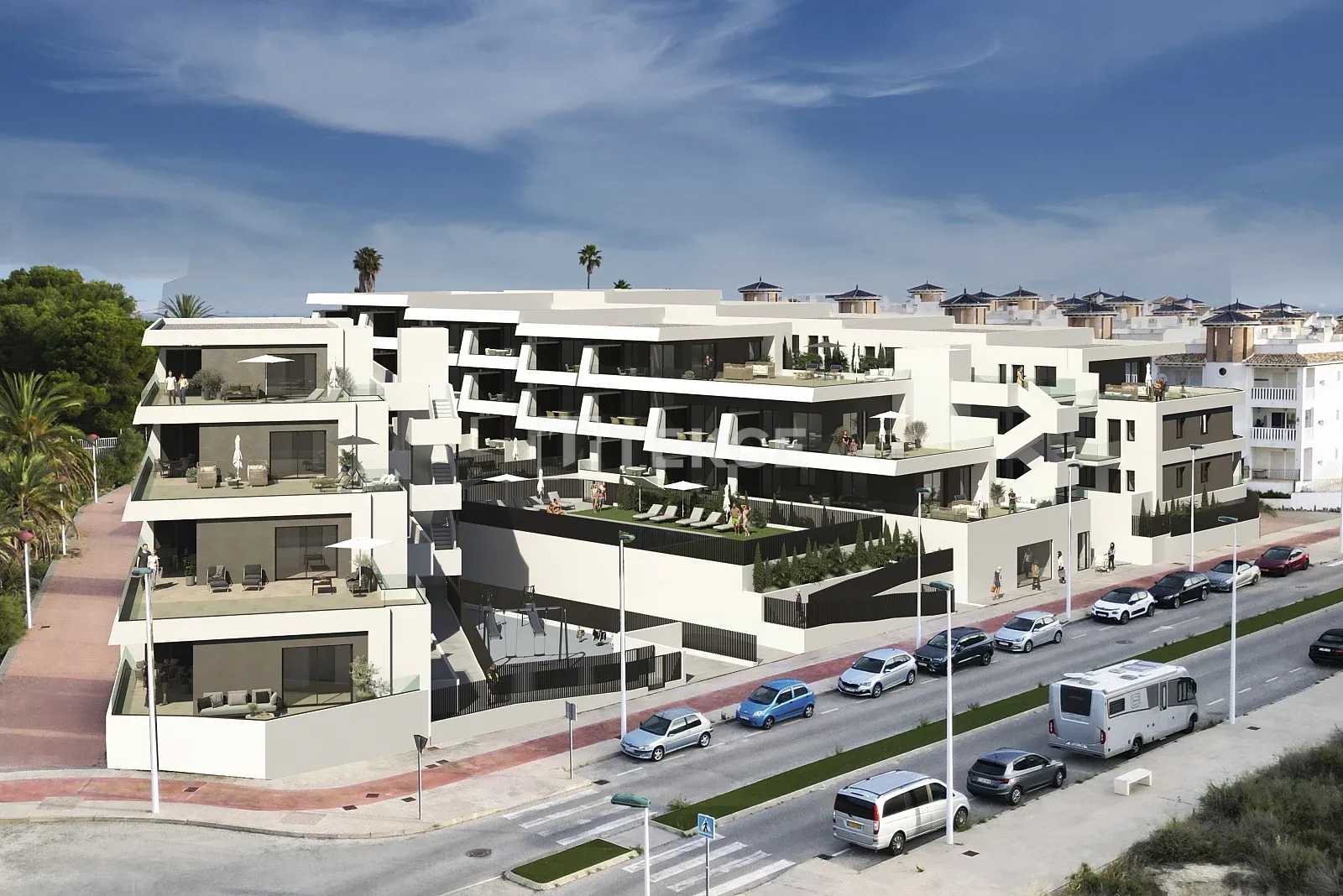 La Marina Alicante'de Denize Yürüme Mesafesinde Daireler