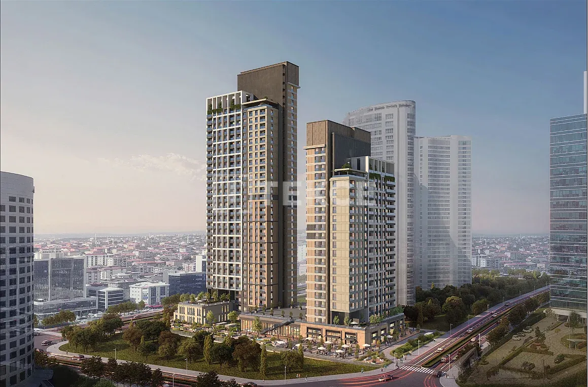 Apartamentos Elegantes Perto do Metrô em İstanbul Ümraniye