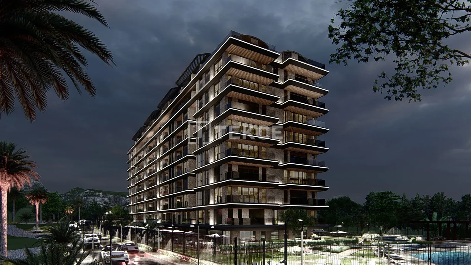 Appartamenti in un Progetto di Lusso a 200 M dal Mare ad Antalya Lara