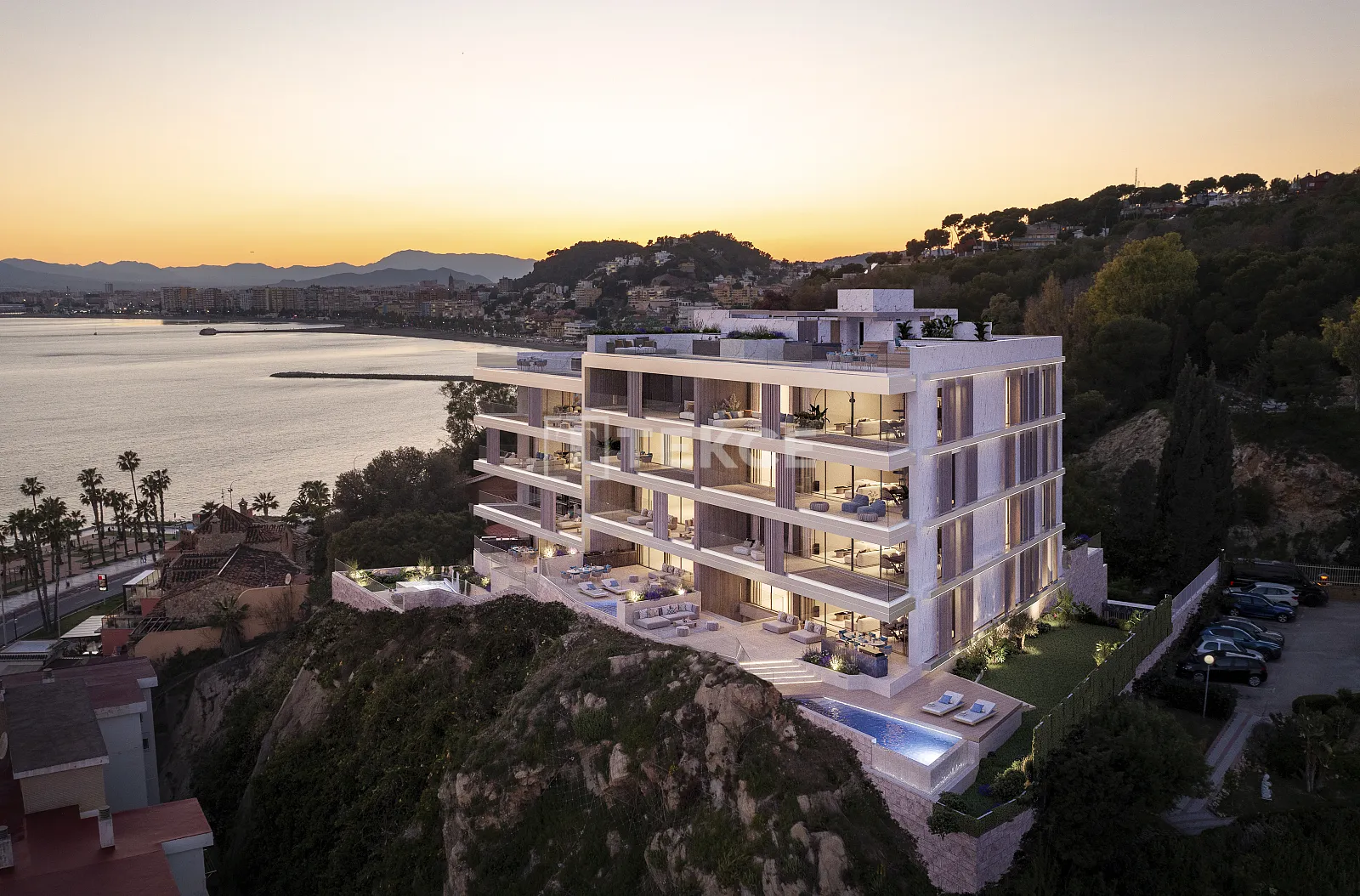 Elegante Apartments mit Pool in bester Lage von Málaga