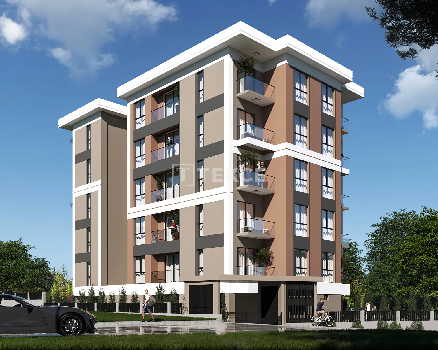 Appartements Situés dans la Nature à Bursa Nilüfer
