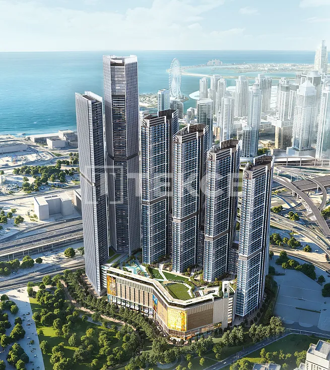 Apartamentos de Investimento em Dubai JLT com Plano de Pagamento 60/40