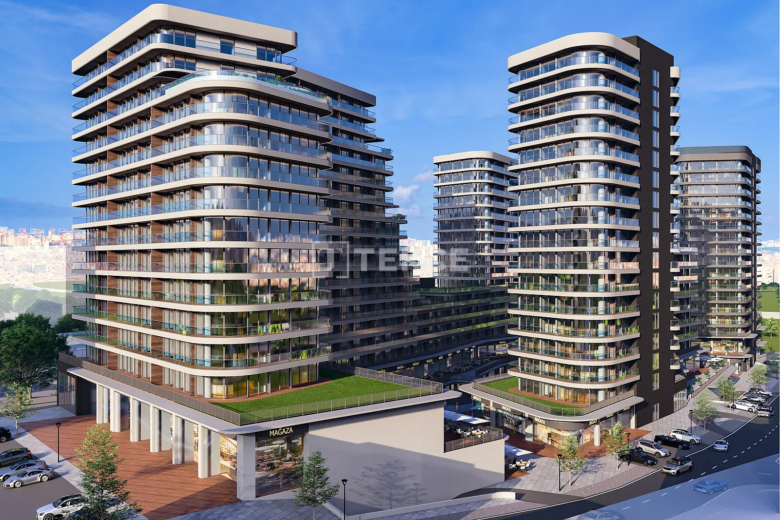 Apartamentos en un Proyecto de Uso Mixto con Piscina Cubierta en Ankara
