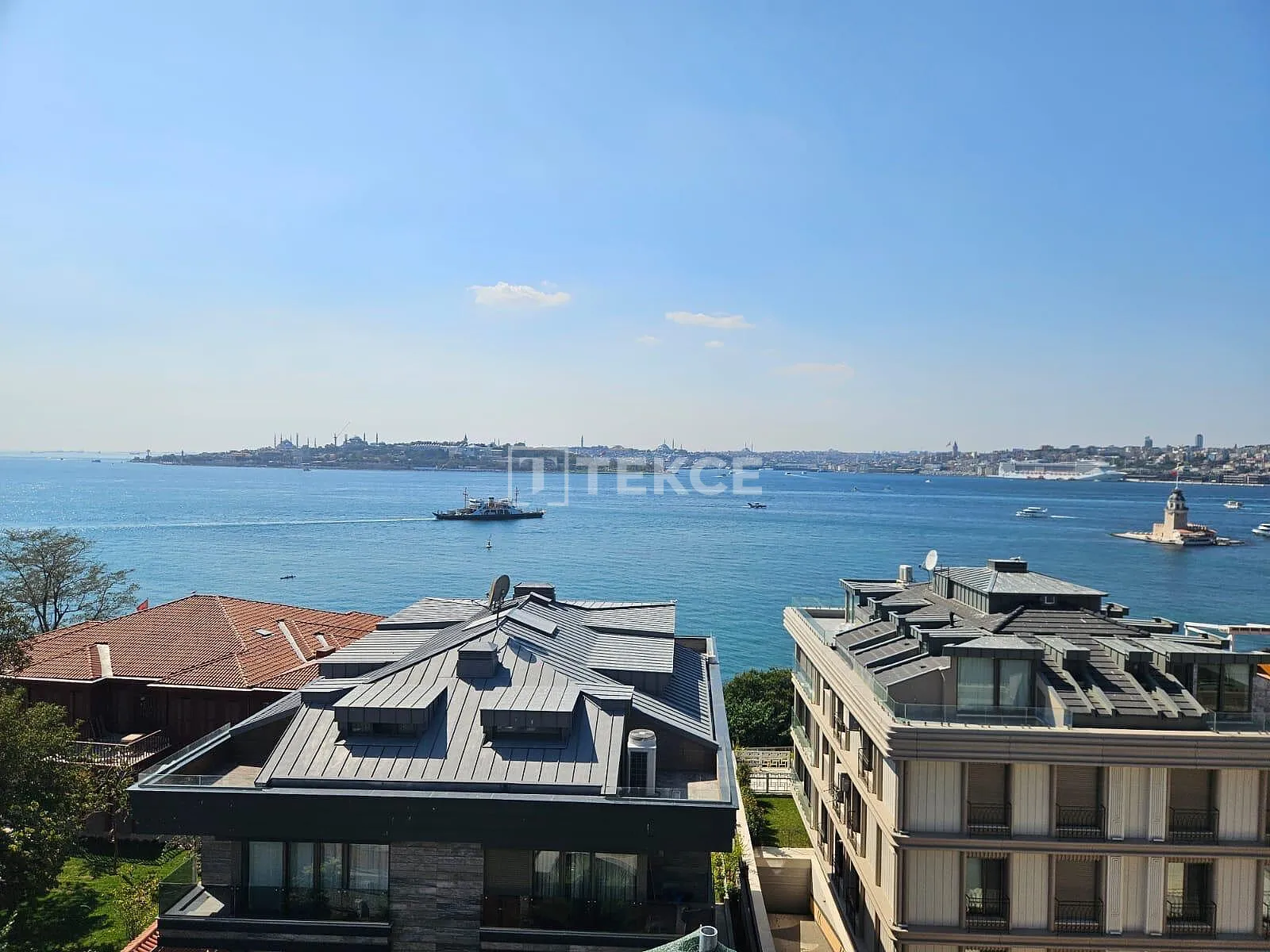 Apartamento com Vistas da Península Histórica e do Bósforo em Üsküdar